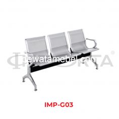 Kursi Tunggu Importa - IMP-G03 / Silver 